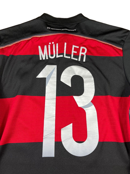 Deutschland 2014 "Müller" Auswärts Trikot S Adidas