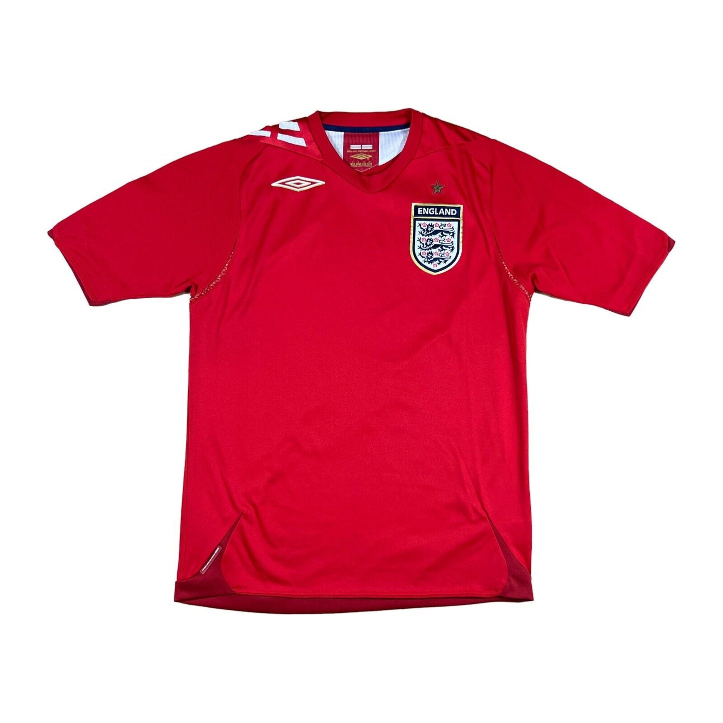 England 2006-08 Auswärts Trikot S umbro