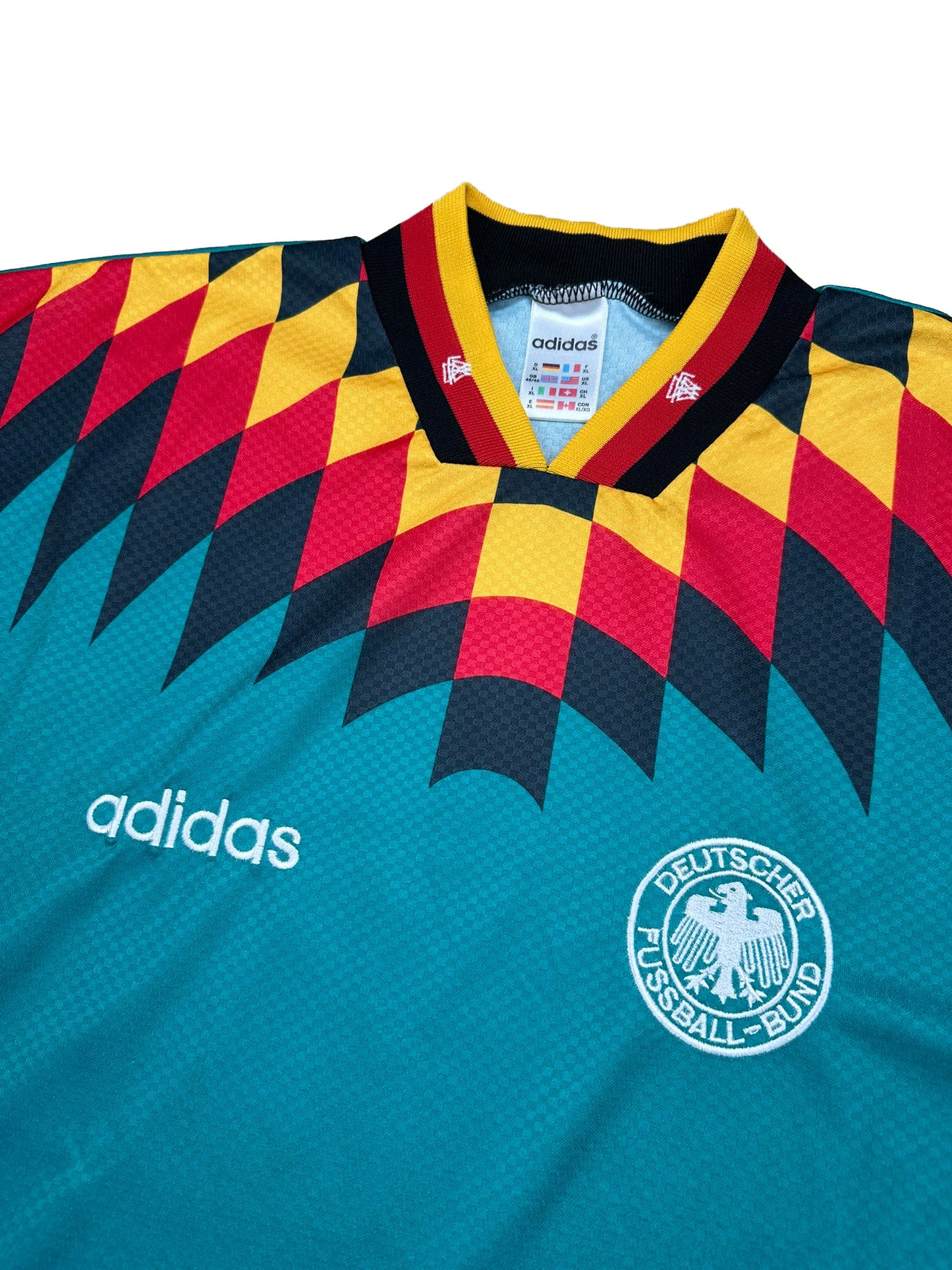 Deutschland 1994 Auswärts Trikot XL adidas DFB