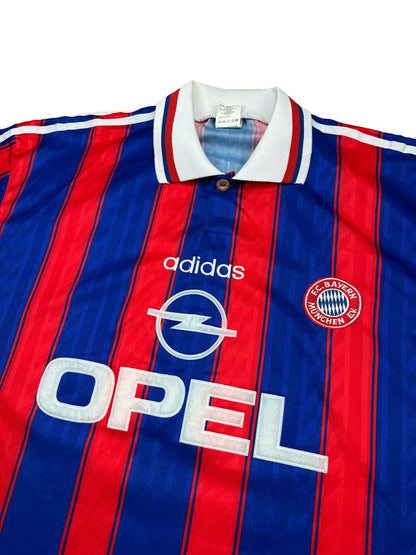 Bayern München 1995-97 "Strunz" Heim Trikot XL adidas