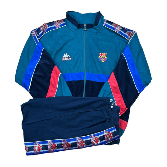 FC Barcelona 1995-97 Trainingsanzug M-L kappa