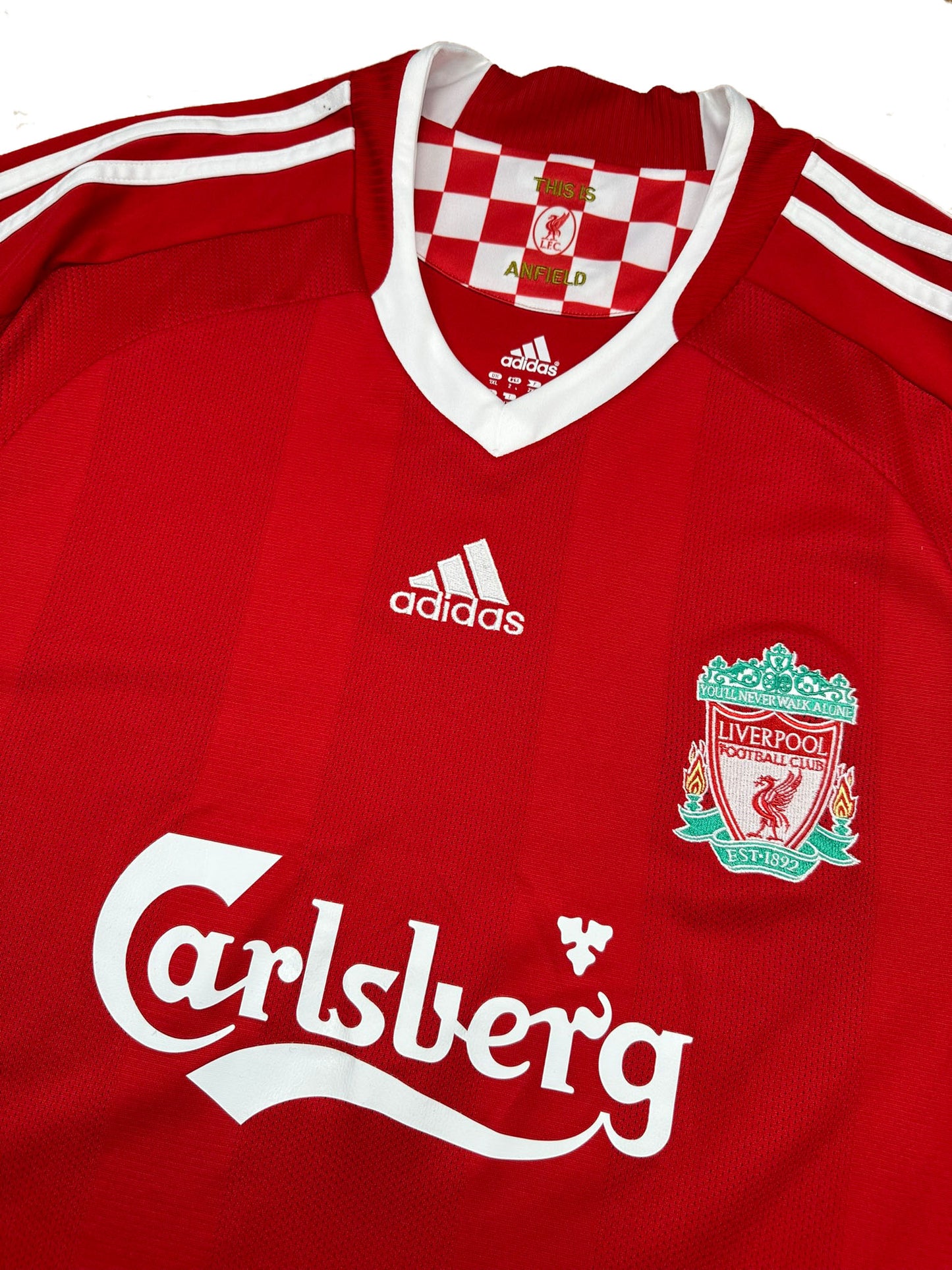 Liverpool 2008-10 "Torres" Heim Trikot XXL adidas