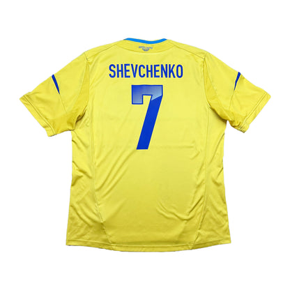 Ukraine 2012-14 "Shevchenko" Heim Trikot XL