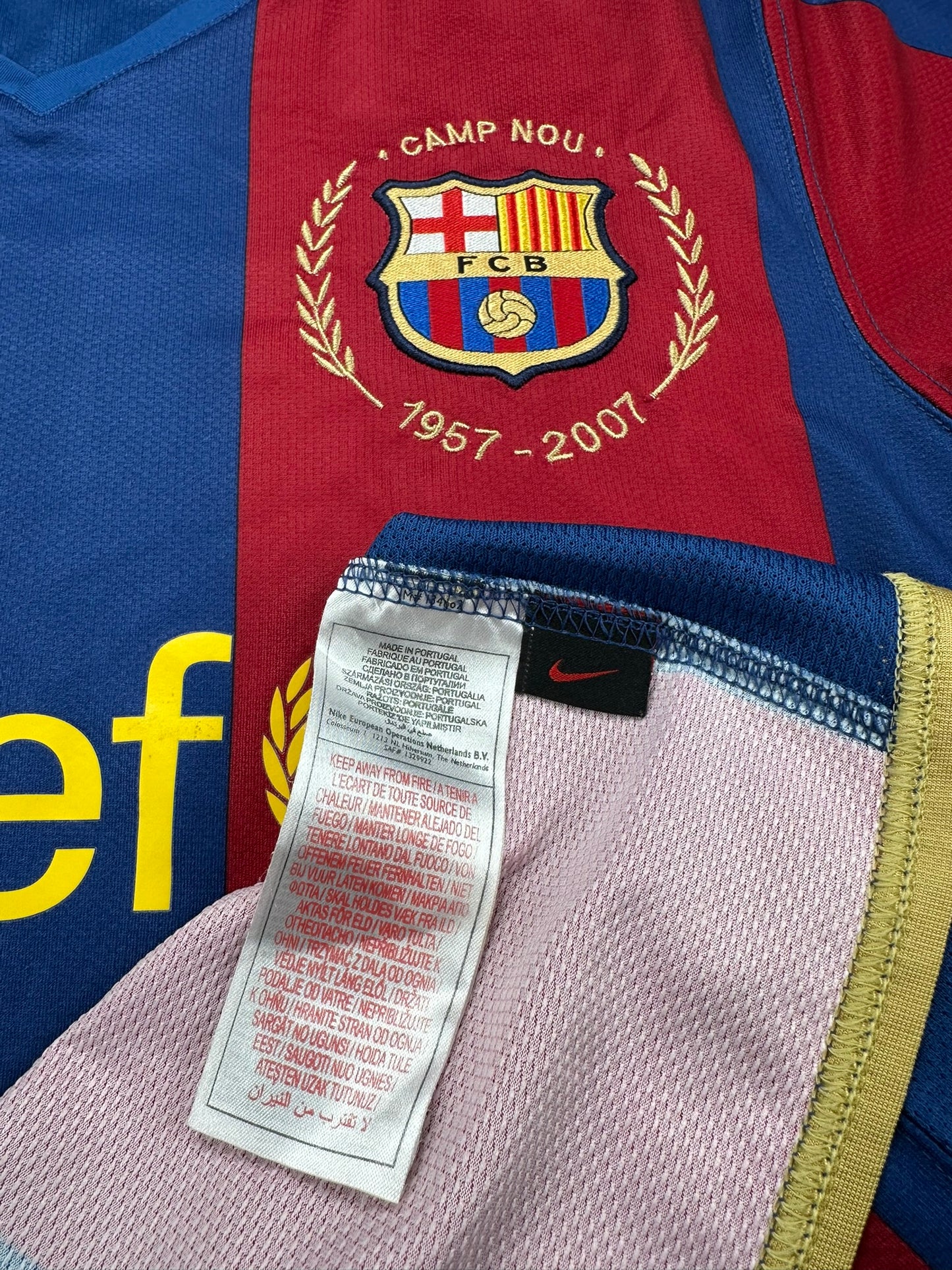 Barcelona 2007-08 Heim Trikot M Nike