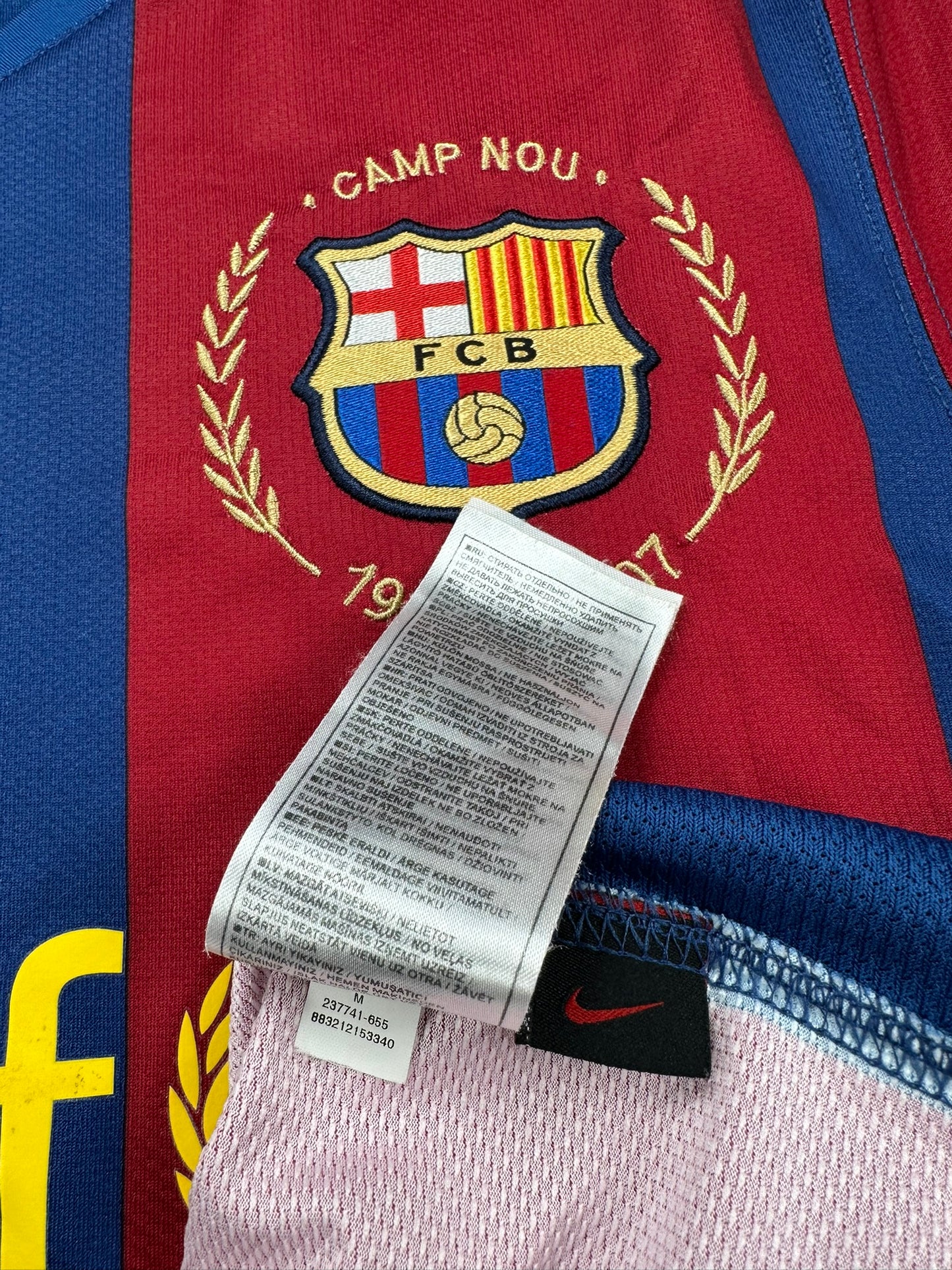 Barcelona 2007-08 Heim Trikot M Nike