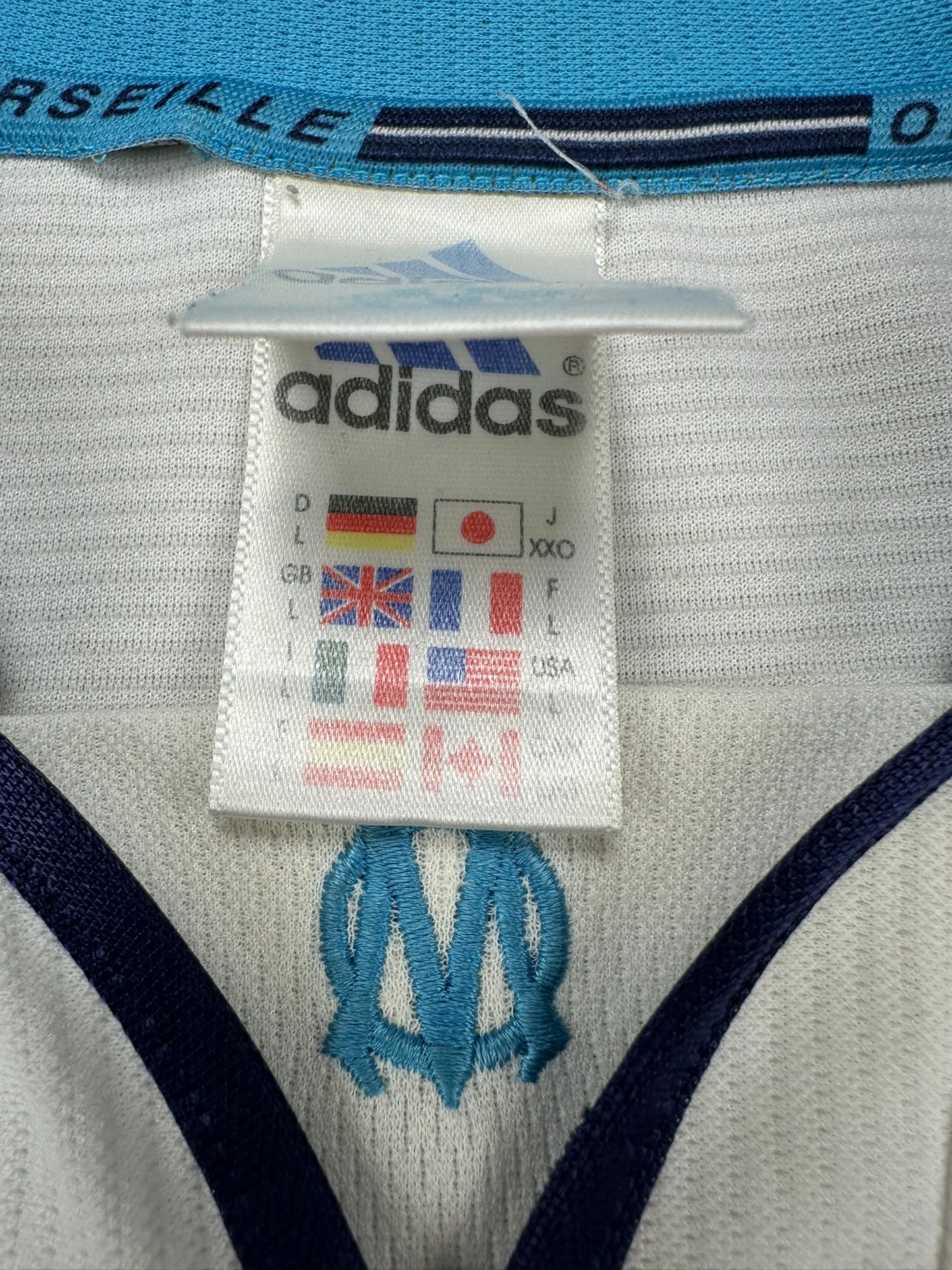 Olympique Marseille 1999-00 Heim Trikot L adidas