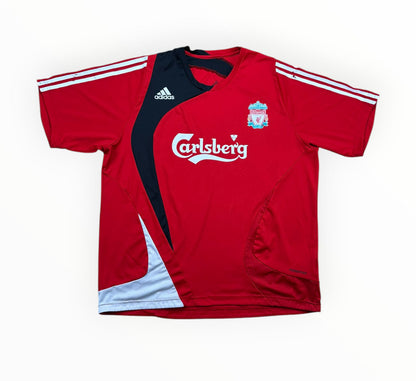 Liverpool 2007-08 Trainingsshirt XL adidas