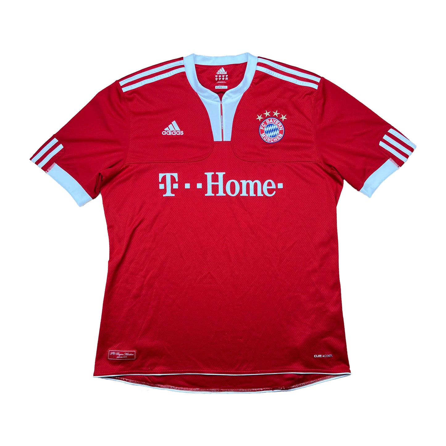 Bayern München 2009-10 "Lahm" Heim Trikot XL adidas