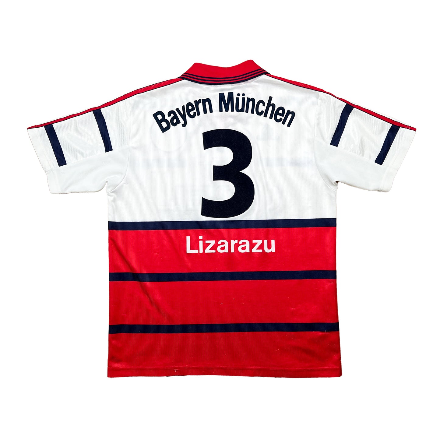 Bayern München 1998-00 "Lizarazu" Auswärts Trikot Gr.176 (wie S) adidas