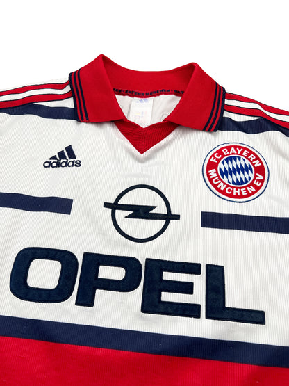 Bayern München 1998-00 "Lizarazu" Auswärts Trikot Gr.176 (wie S) adidas