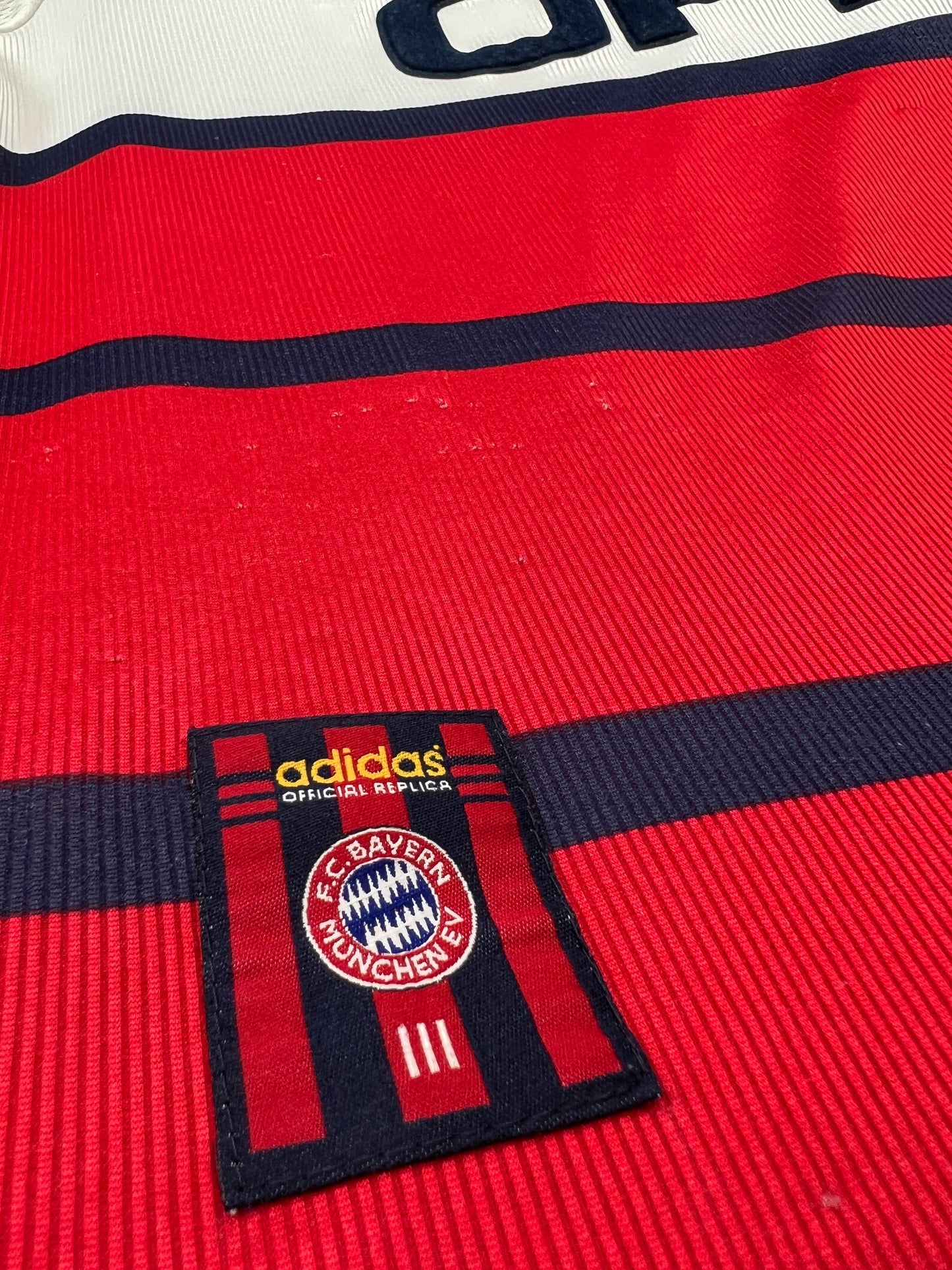 Bayern München 1998-00 "Scholl" Auswärts Trikot L adidas