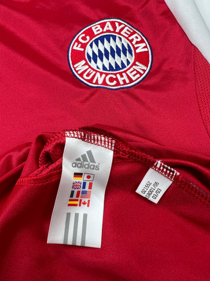 Bayern München 2003-05 "Santa Cruz" Heim Trikot M adidas