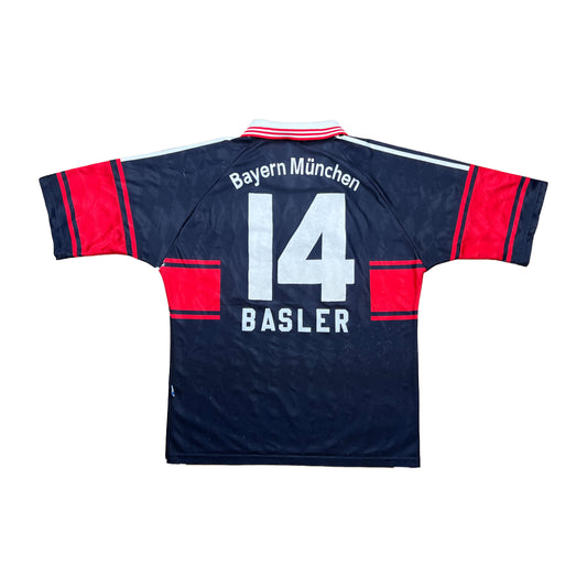 Bayern München 1997-99 "Basler" Heim Trikot L adidas