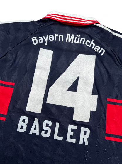 Bayern München 1997-99 "Basler" Heim Trikot L adidas