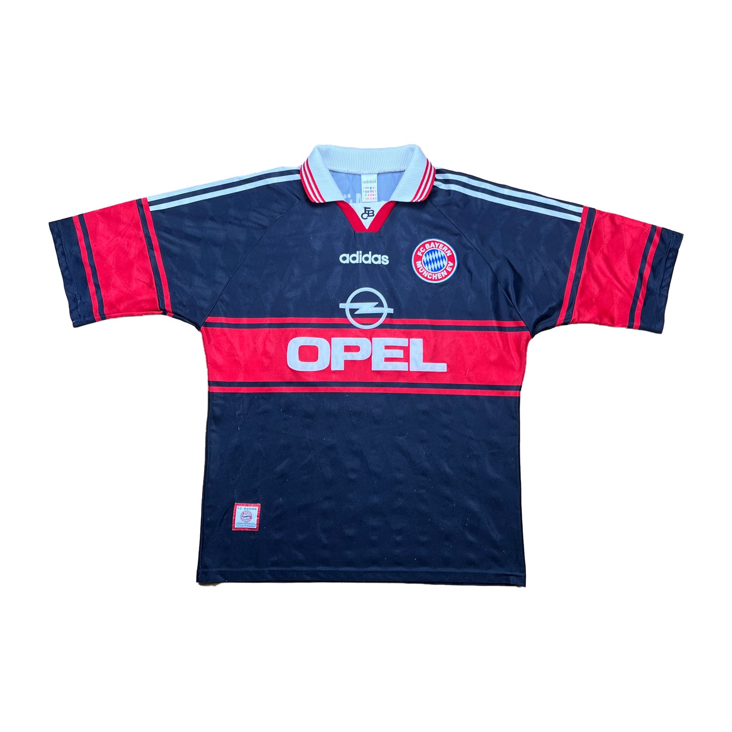 Bayern München 1997-99 "Basler" Heim Trikot L adidas