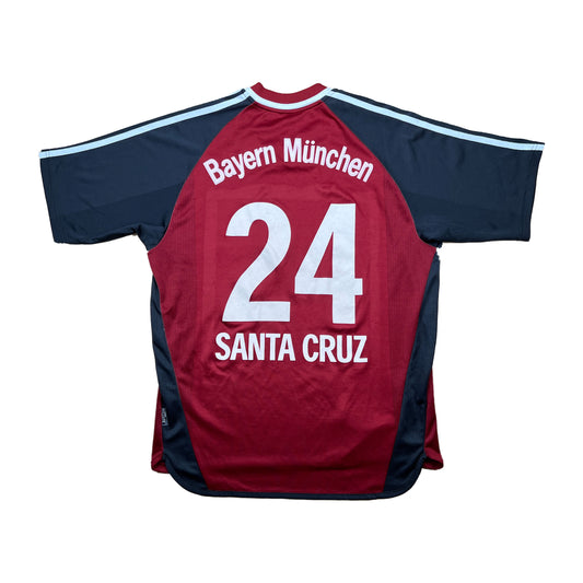 Bayern München 2001-03 "Santa Cruz" Heim Trikot M adidas