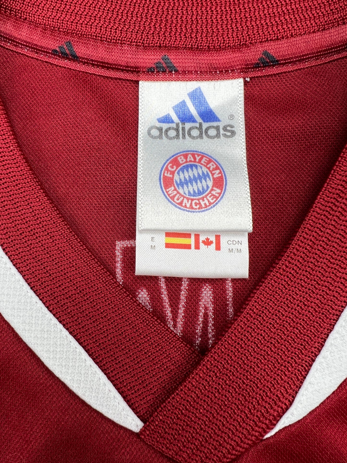 Bayern München 2001-03 "Santa Cruz" Heim Trikot M adidas