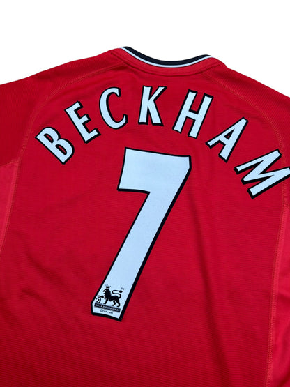 Manchester United 2000-02 "Beckham" Heim Trikot M umbro