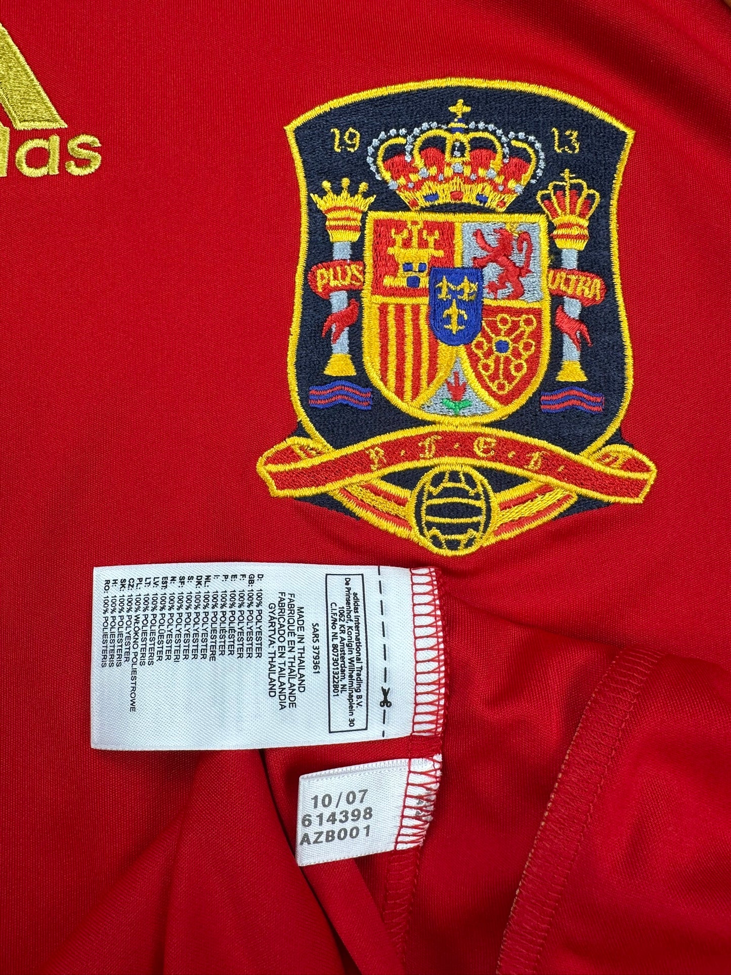 Spanien 2008-09 "Torres" Heim Trikot XL adidas