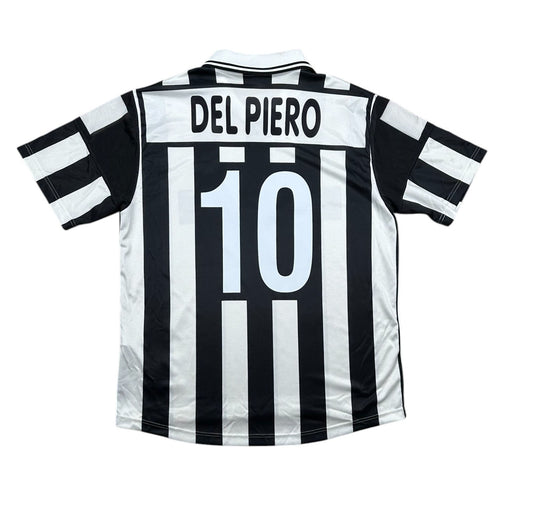 Juventus 2001-02 "Del Piero" Heim Trikot M lotto FASTWEB