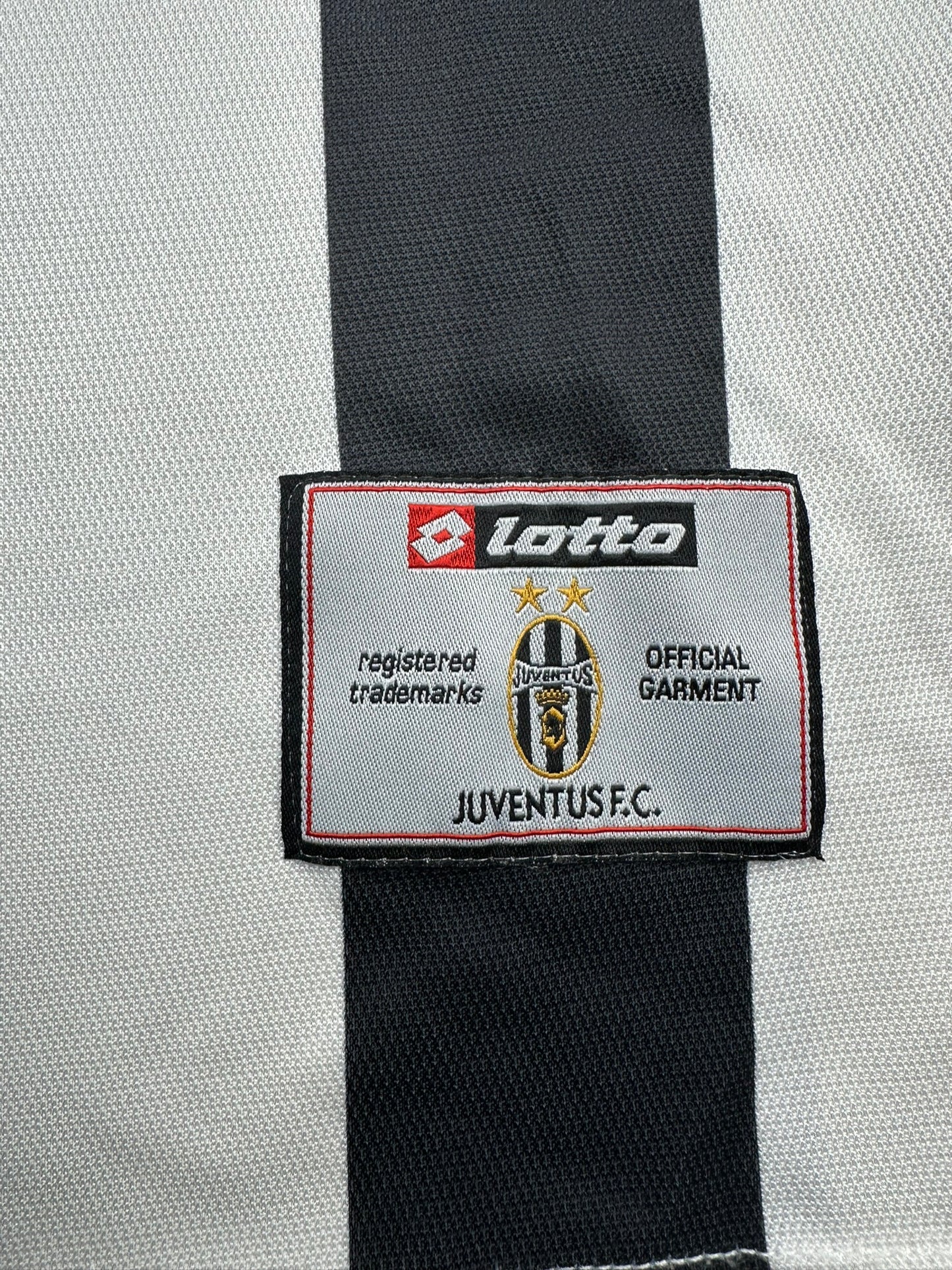 Juventus 2001-02 "Del Piero" Heim Trikot M lotto FASTWEB