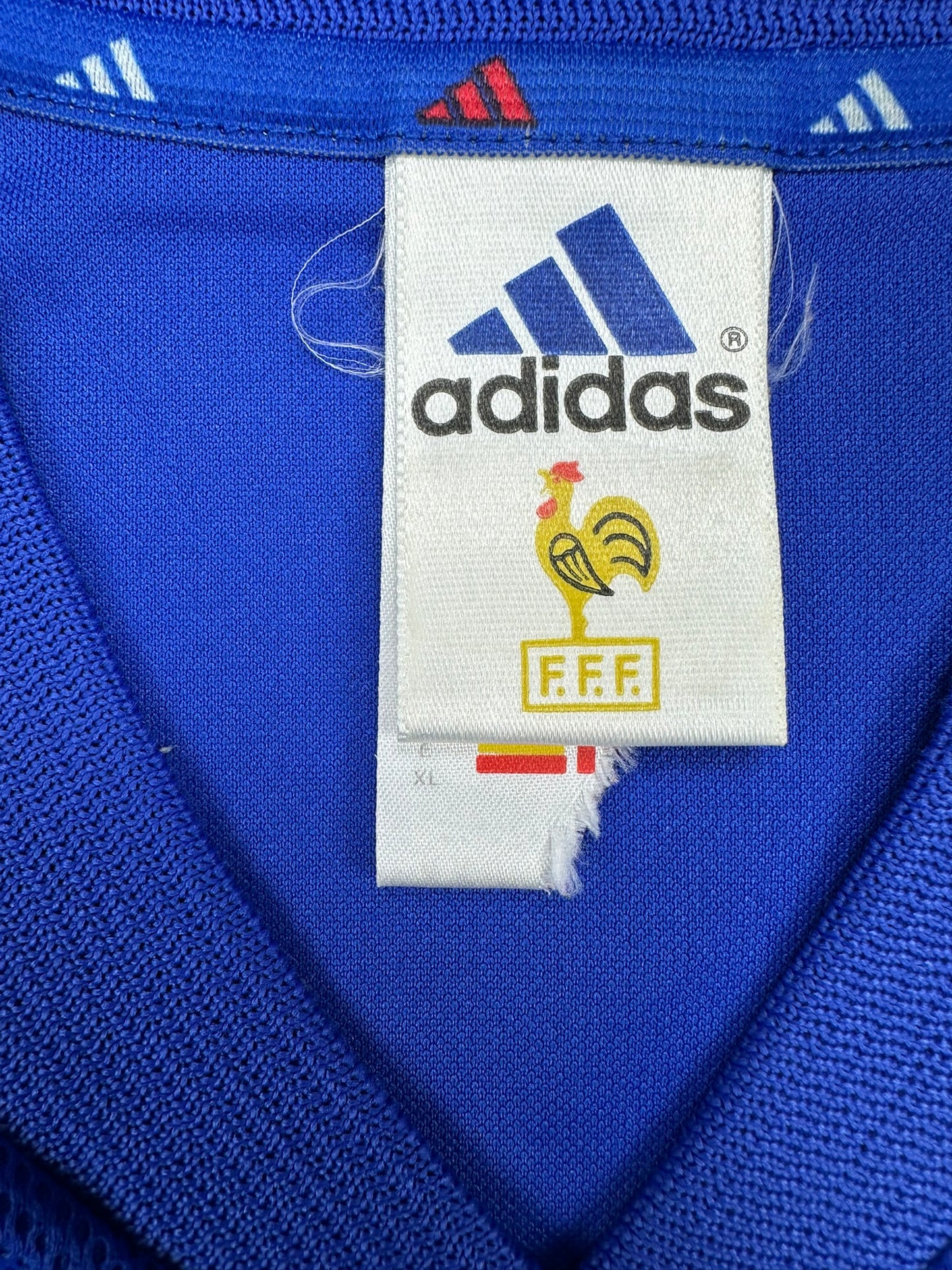 Frankreich 2002-04 Heim Trikot XL adidas