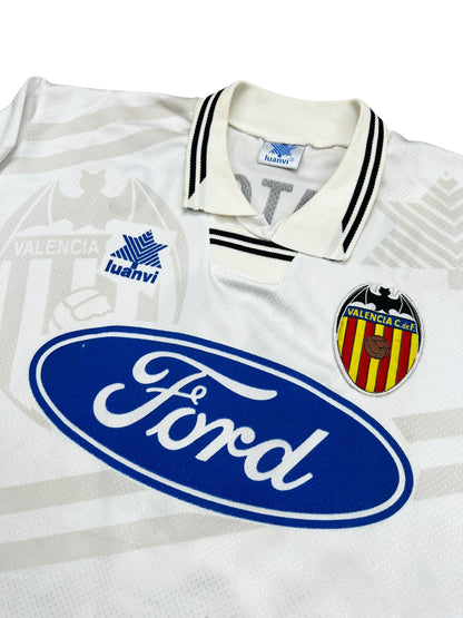 Valencia CF 1995-96 "Mijatovic" Heim Trikot M Iuanvi