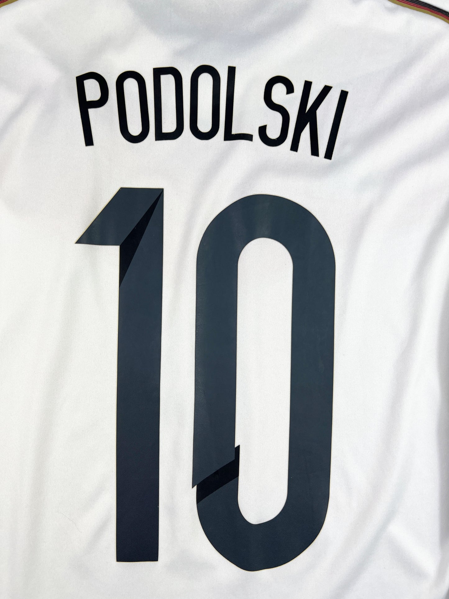 Deutschland 2014 "Podolski" Heim Trikot "S" Adidas