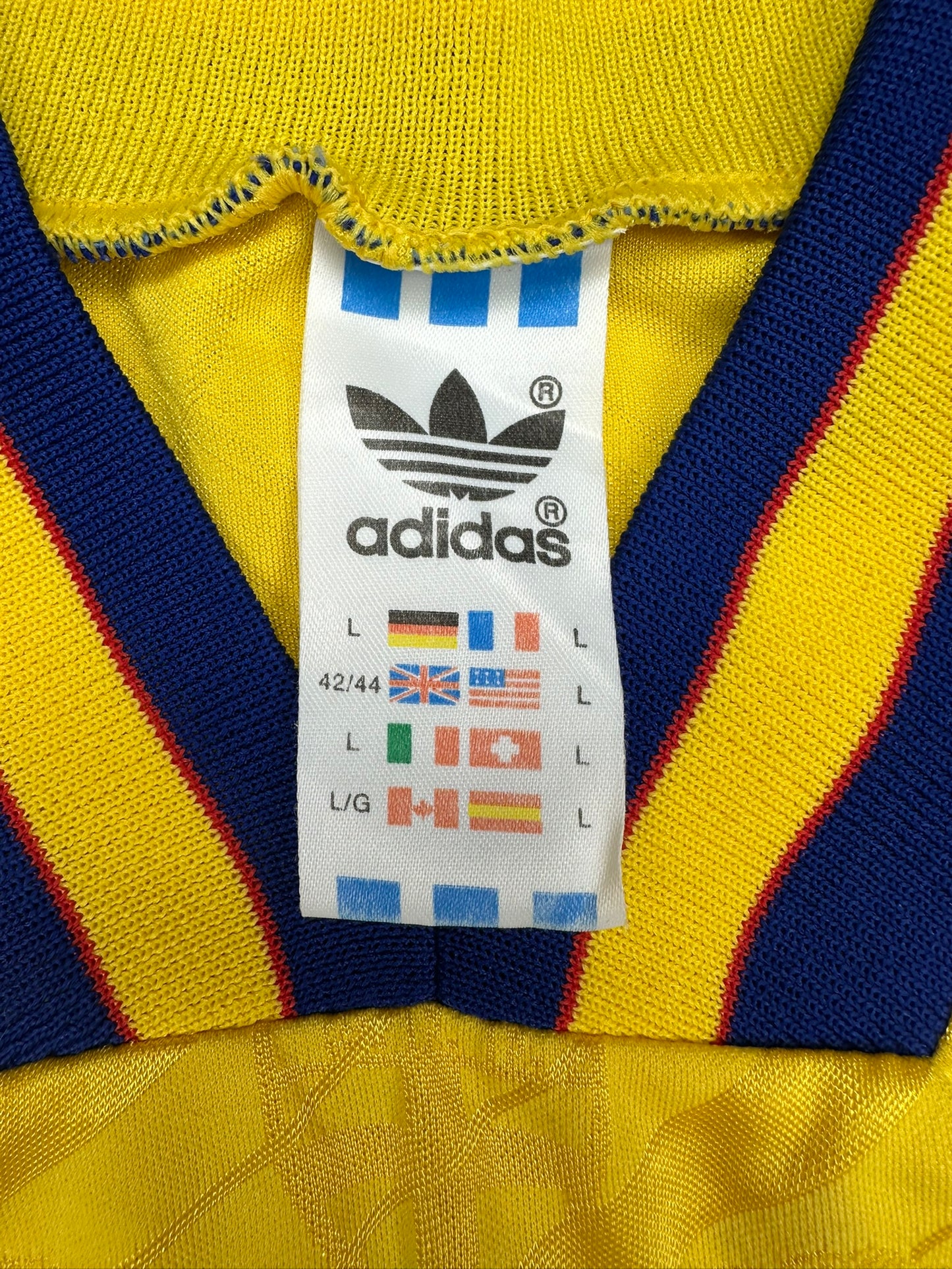 Schweden 1994-96 Heim Trikot L adidas