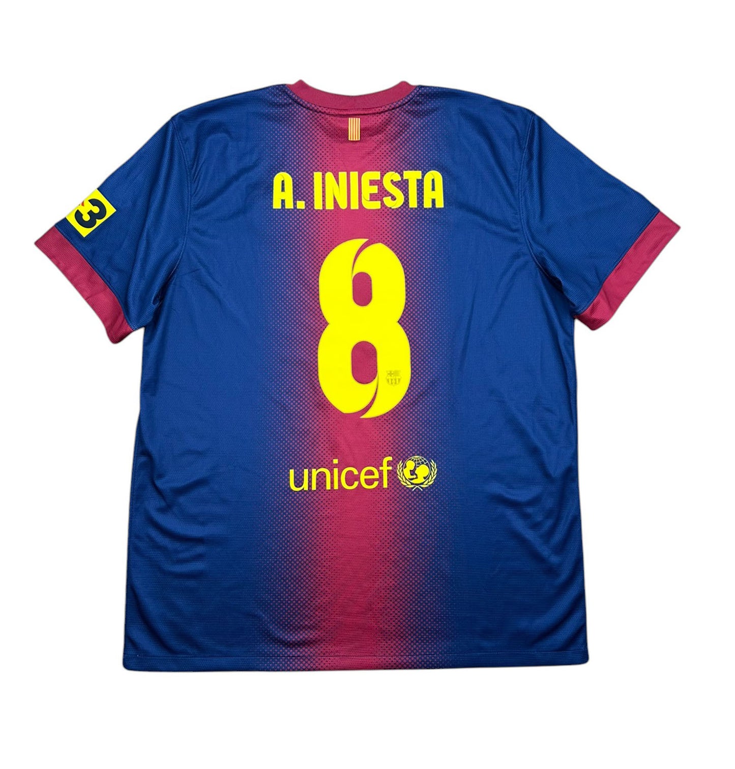 Barcelona 2012-13 "Iniesta" Heim Trikot XL nike