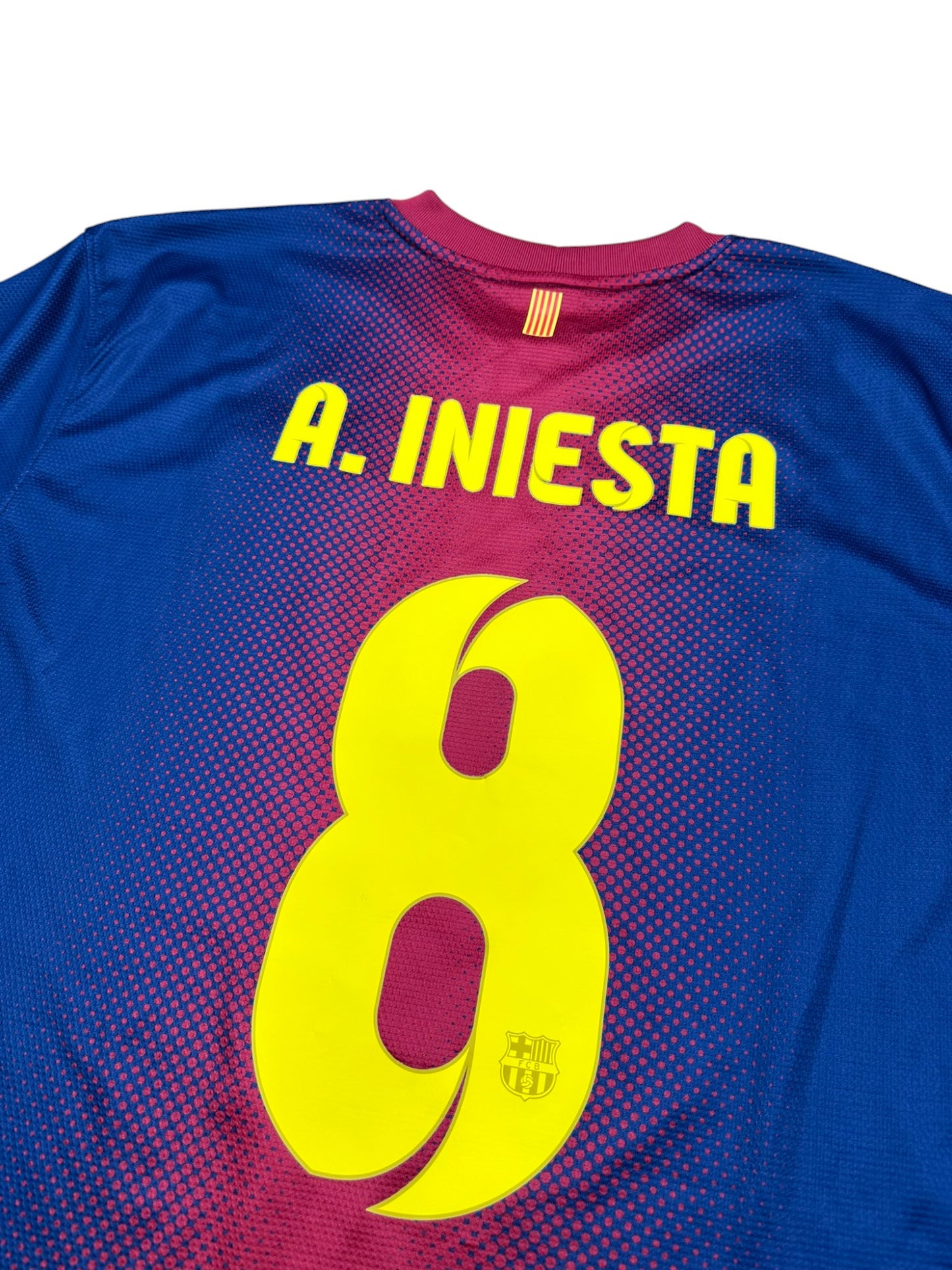 Barcelona 2012-13 "Iniesta" Heim Trikot XL nike