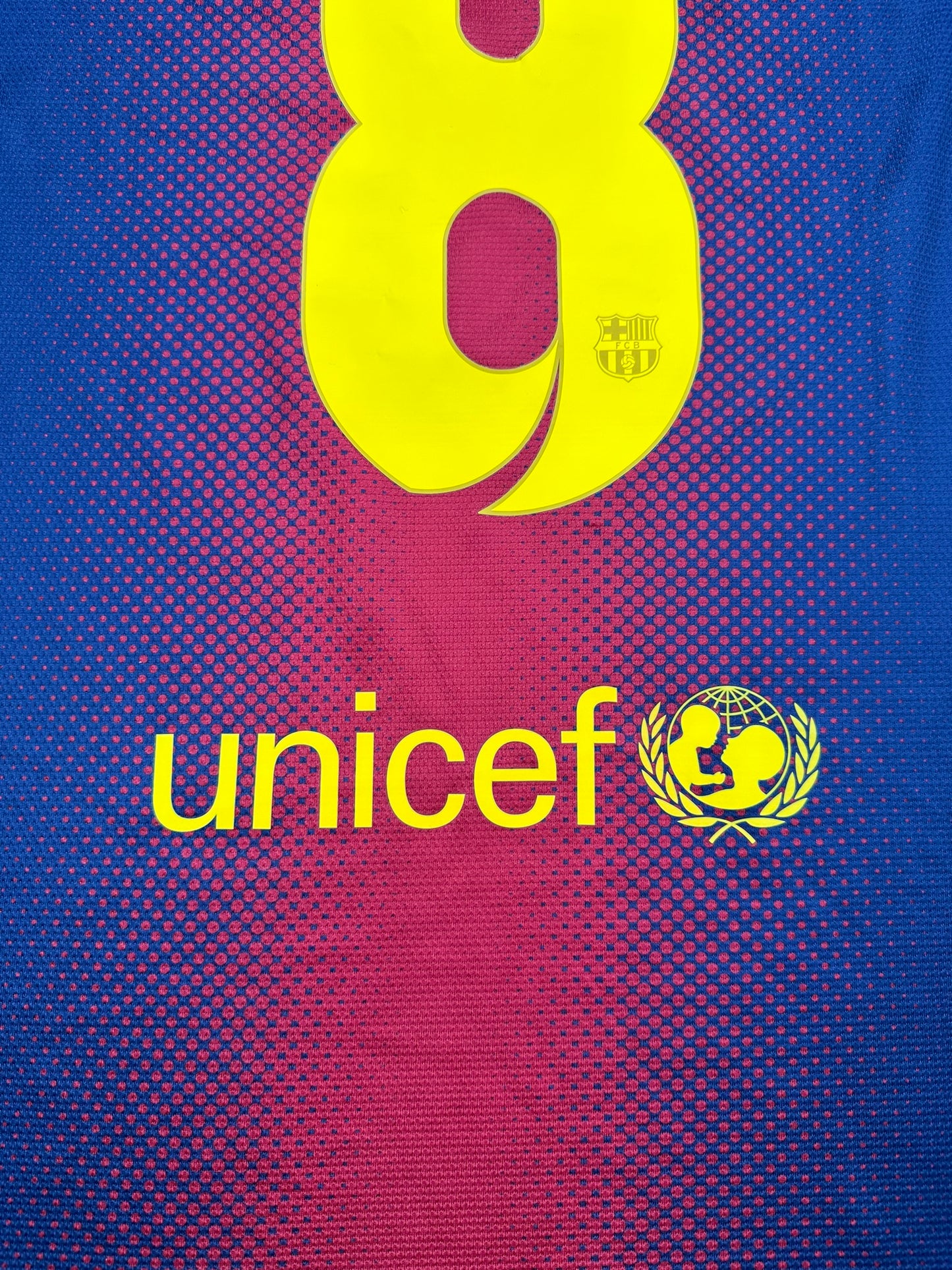 Barcelona 2012-13 "Iniesta" Heim Trikot XL nike