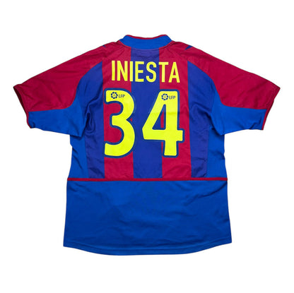 Barcelona 2002-03 "Iniesta" Heim Trikot M nike