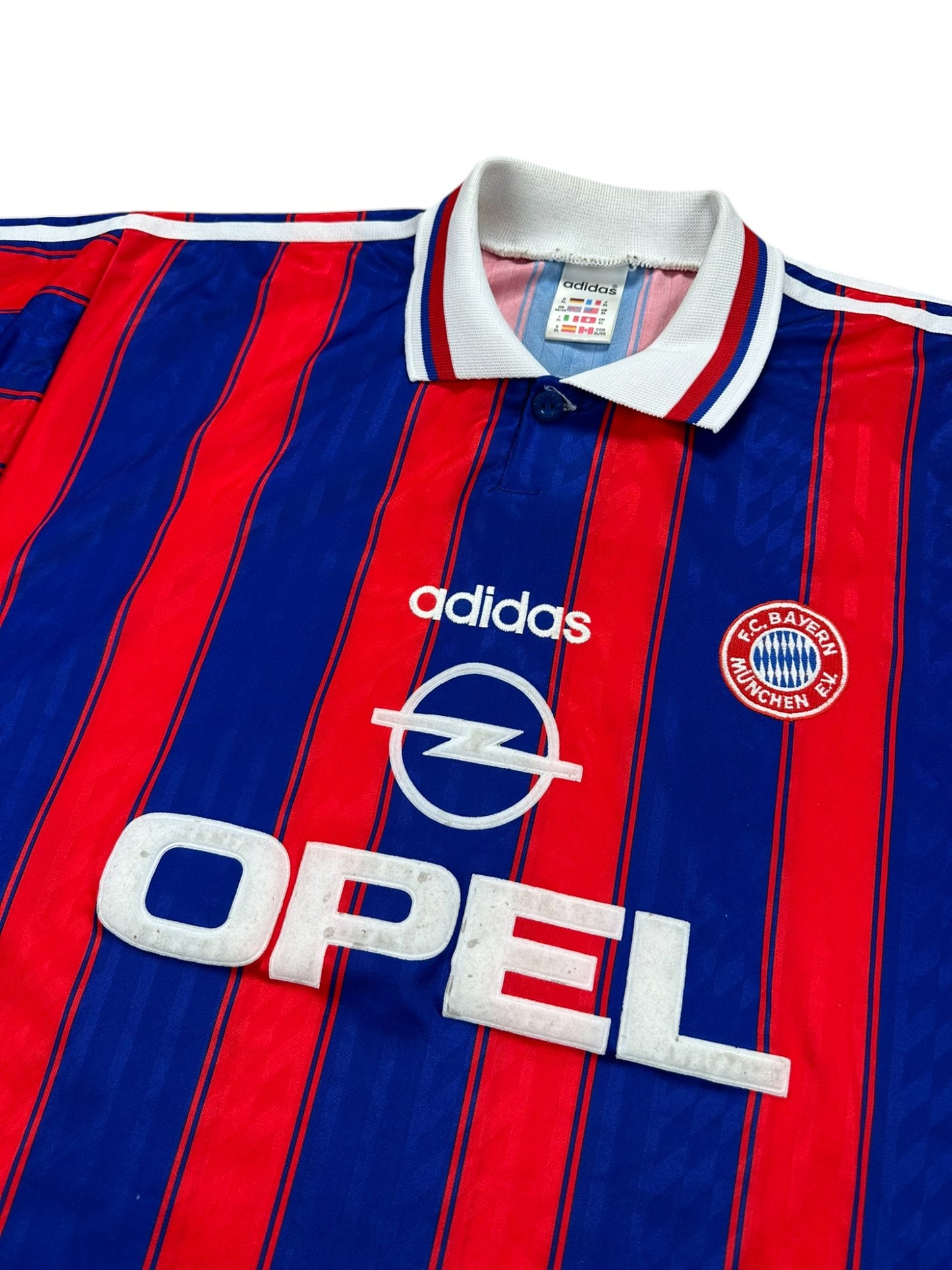 Bayern München 1995-97 Heim Trikot XL adidas