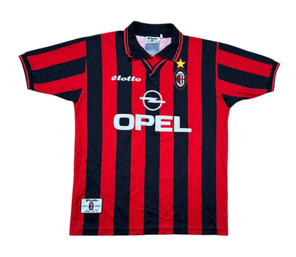 AC Mailand 1997-98 Heim Trikot L lotto