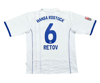 Hansa Rostock 2008-09 "Retov" Heim Trikot XL MASITA