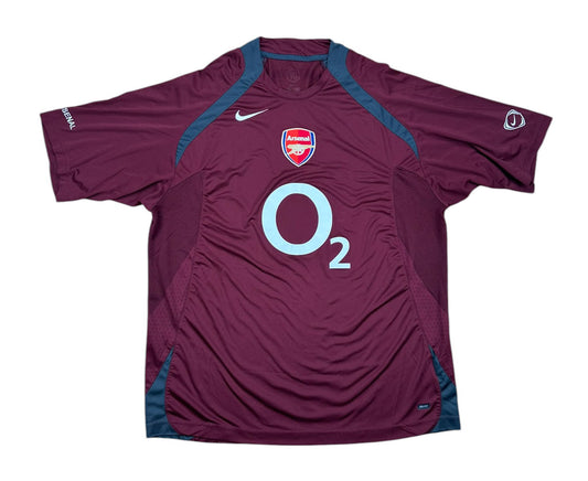 Arsenal 2005-06 Trainingsshirt L nike total 90