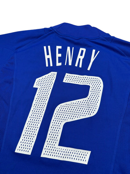 Frankreich 2002-04 "Henry" Heim Trikot XL adidas