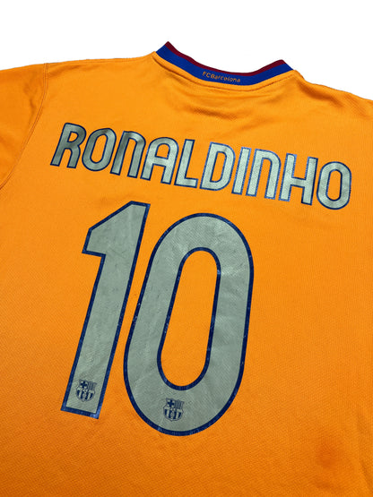 Barcelona 2006-07 "Ronaldinho" Auswärts Trikot L nike