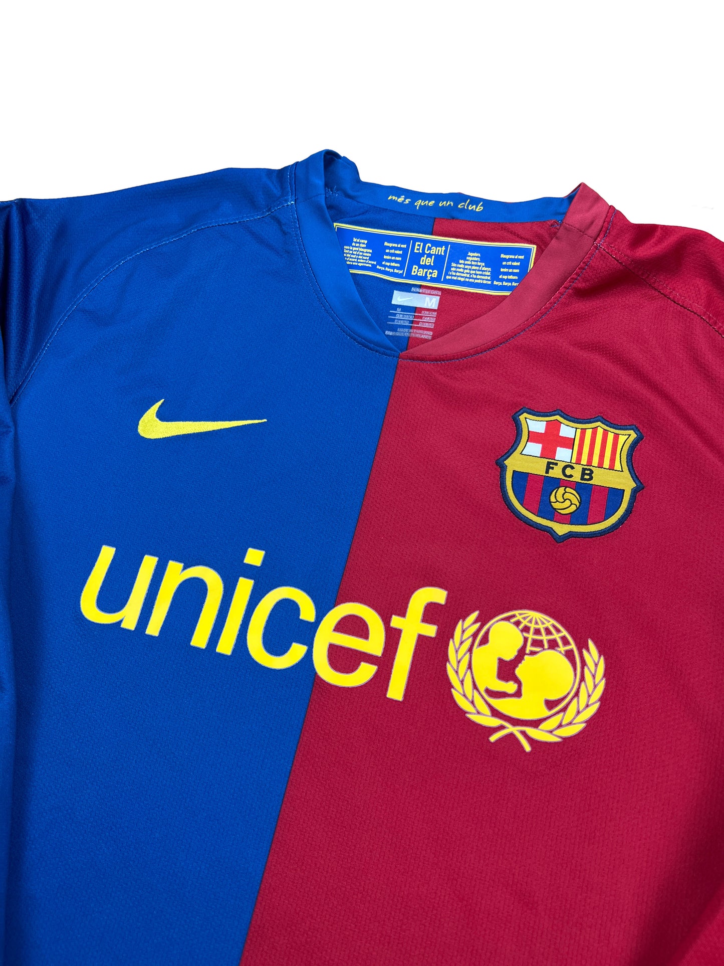 Barcelona 2008-09 Heim Trikot M langarm nike