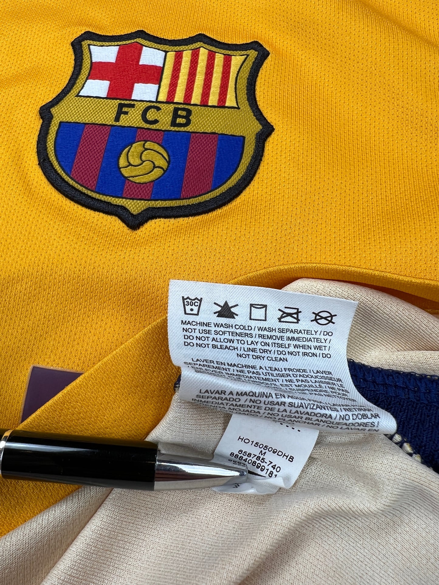 Barcelona 2015-16 "Messi" Auswärts Trikot M nike