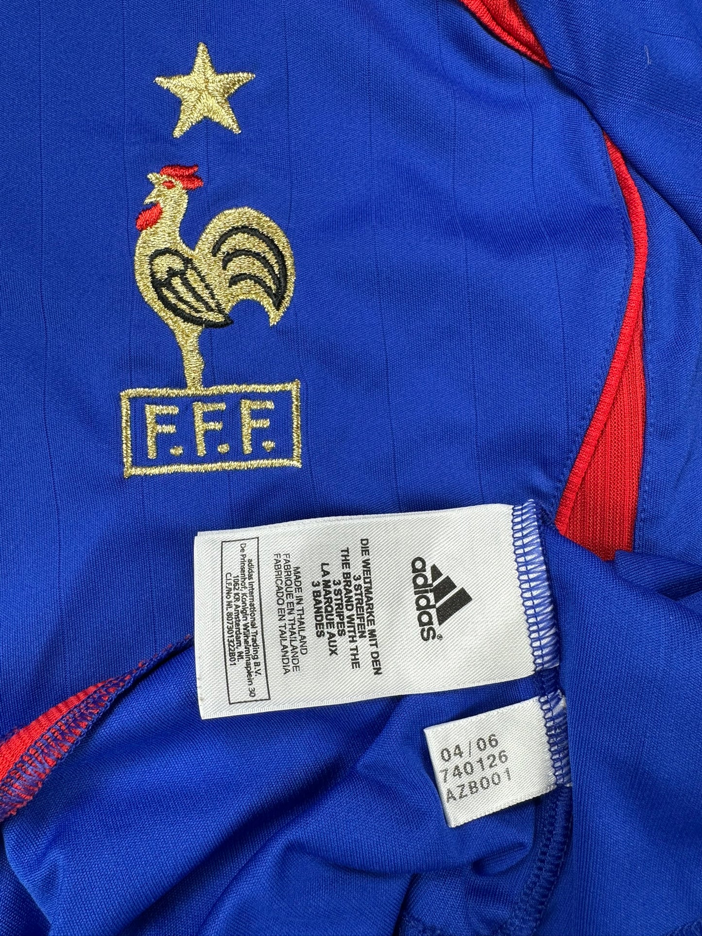 Frankreich 2006-07 "Zidane" Heim Trikot M adidas