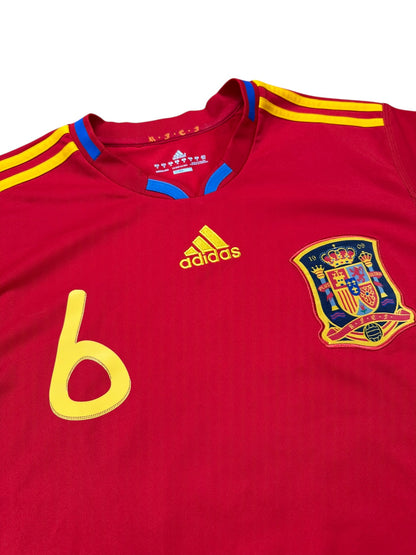 Spanien 2009-10 "Iniesta" Heim Trikot M adidas