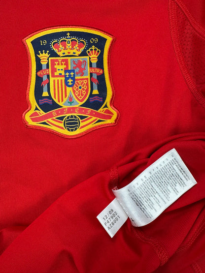 Spanien 2009-10 "Iniesta" Heim Trikot M adidas