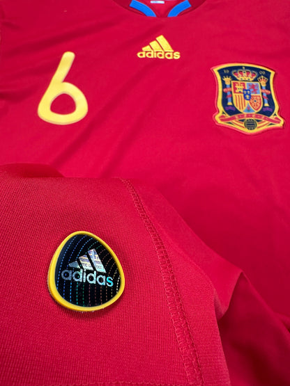 Spanien 2009-10 "Iniesta" Heim Trikot M adidas