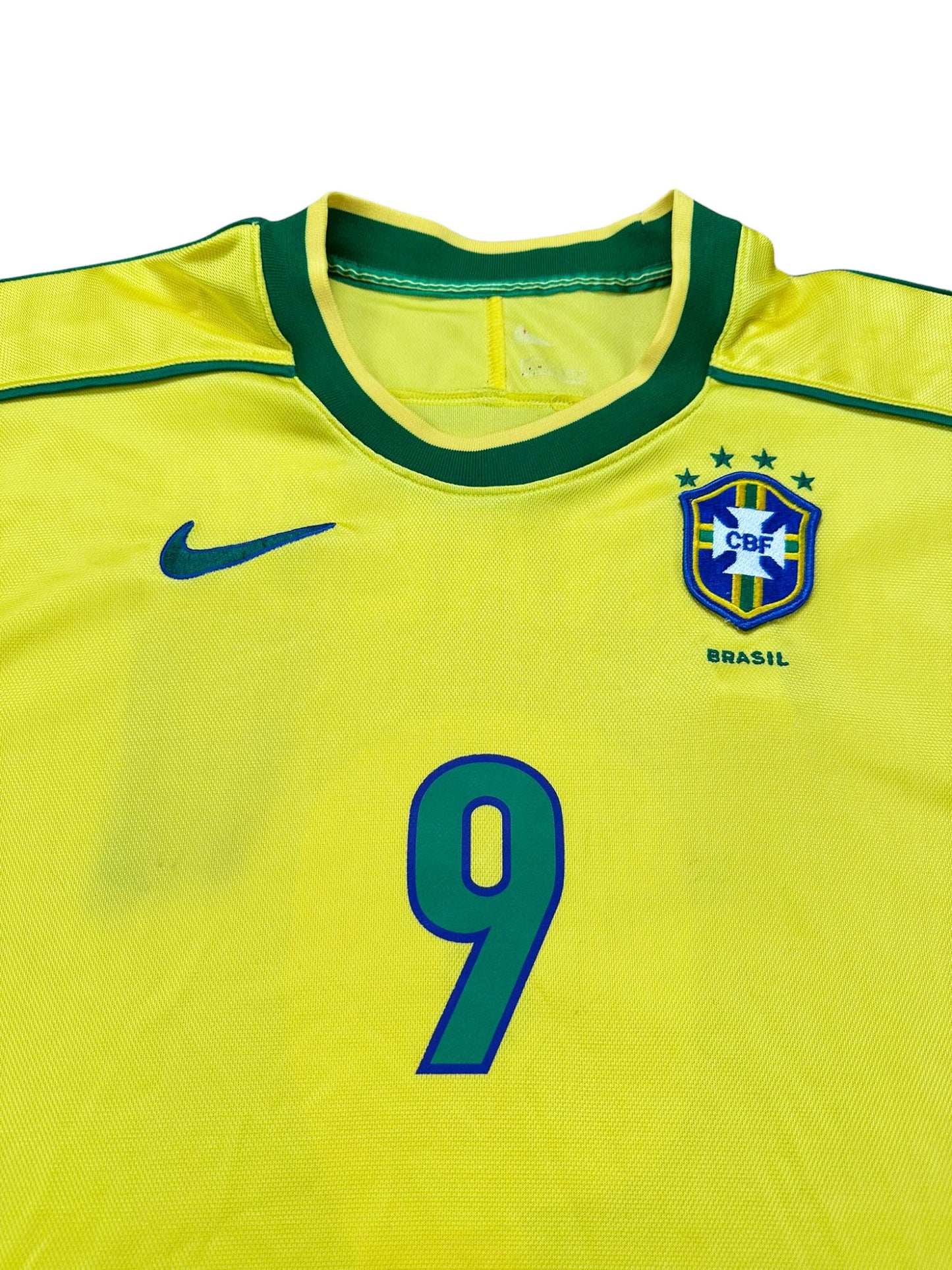 Brasilien 1998-00 "Ronaldo" Heim Trikot S nike