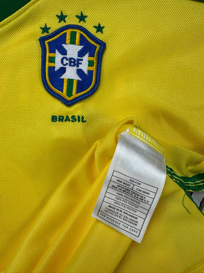 Brasilien 1998-00 "Ronaldo" Heim Trikot S nike