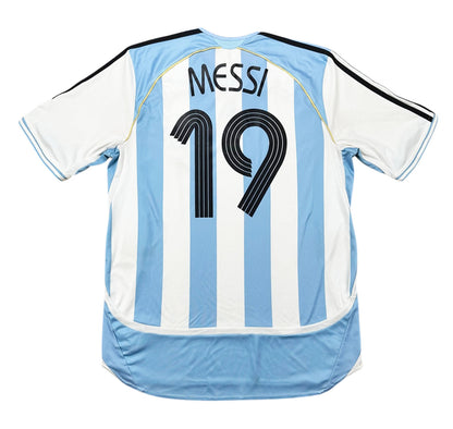 Argentinien 2006-08 "Messi" Heim Trikot L adidas