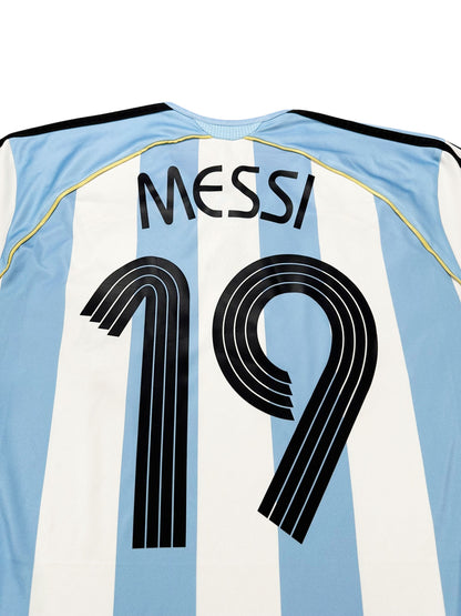 Argentinien 2006-08 "Messi" Heim Trikot L adidas