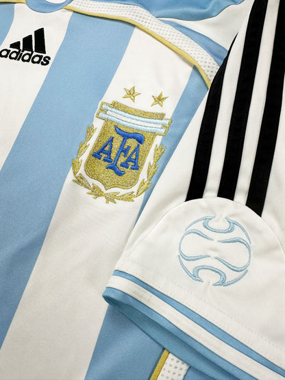 Argentinien 2006-08 "Messi" Heim Trikot L adidas